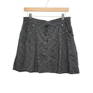 Kuhl Skort Womens Medium Gray Athletic Hiking Built-in Shorts Drawstring Pockets